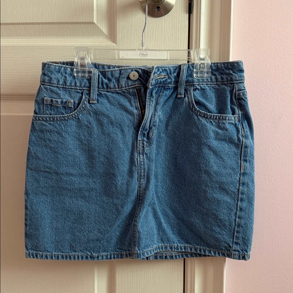 Old Navy Blue Denim Mini Skirt